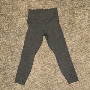 Athleta Gray Leggings Soft Tapered Fit